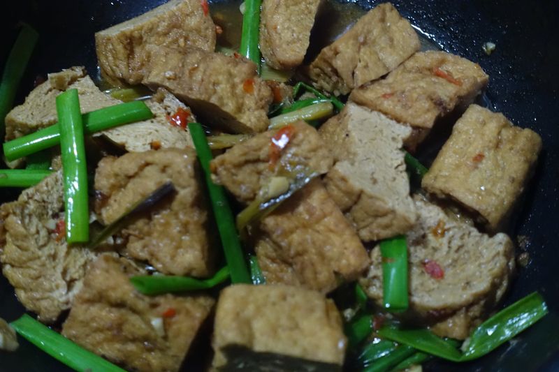 紅燒油豆腐