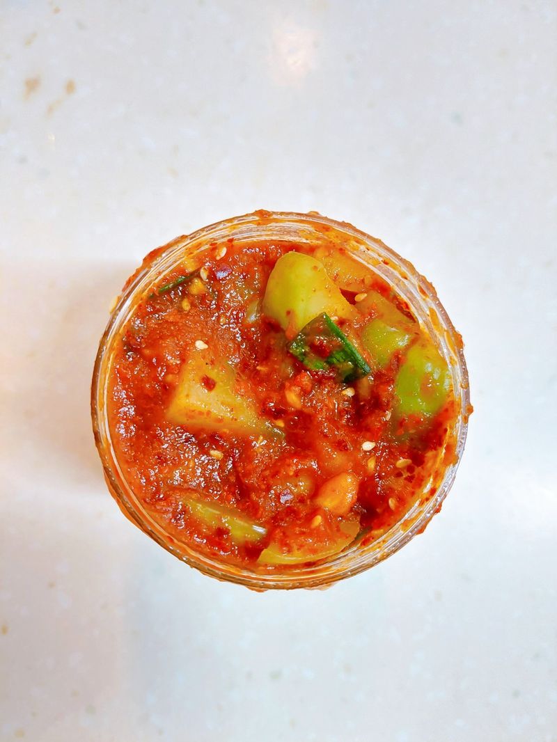 佛手瓜泡菜차요테깍두기