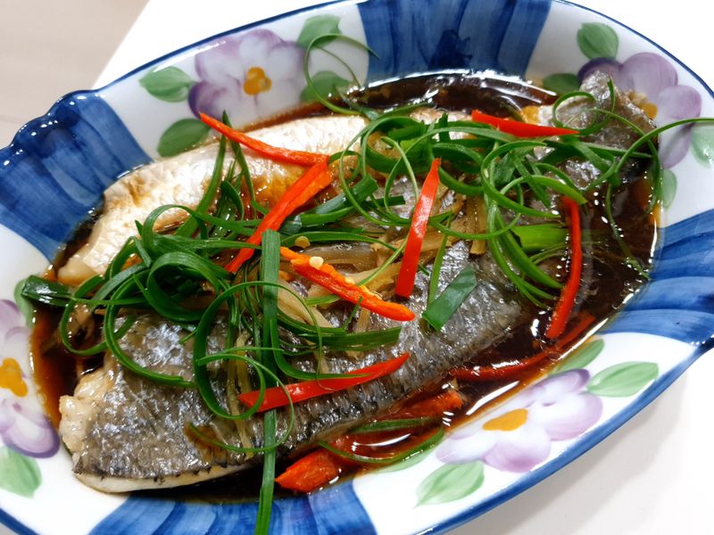 清蒸鱸魚
