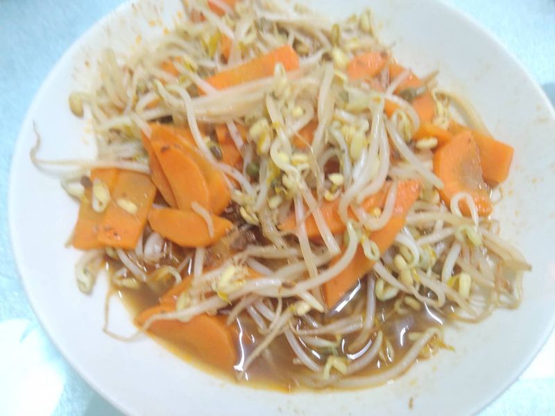 炸醬炒豆芽