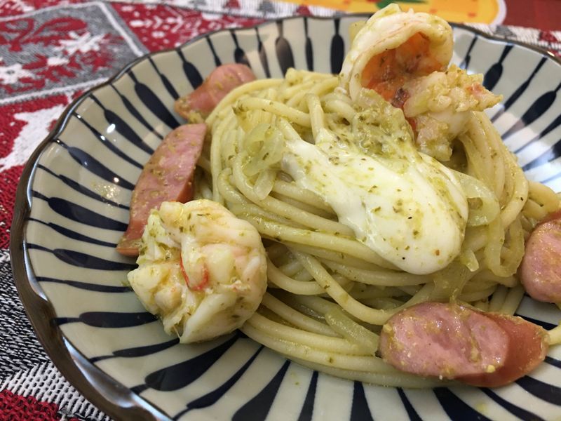 青醬義大利麵