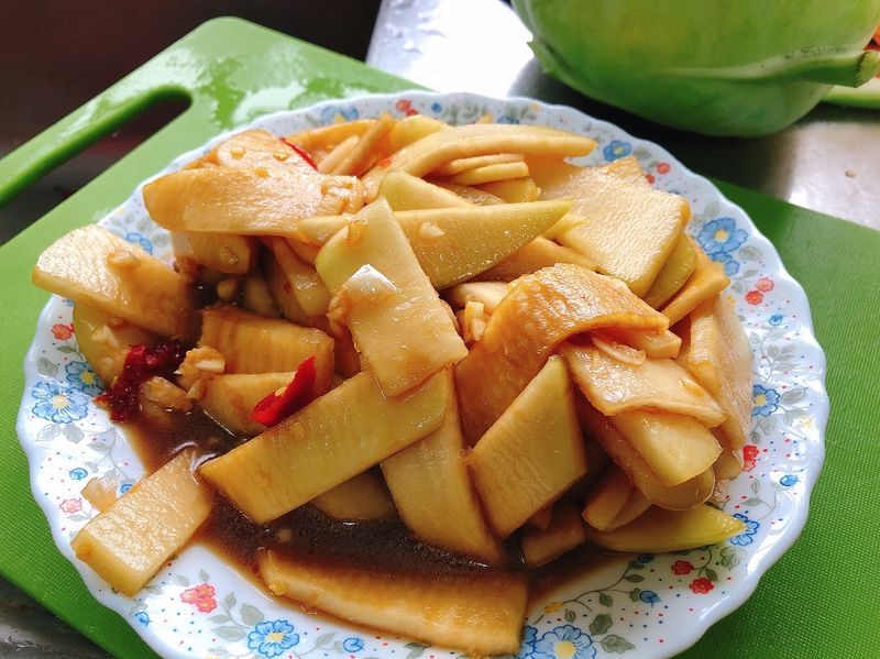 簡單涼拌菜:涼拌結頭菜/涼拌大頭菜
