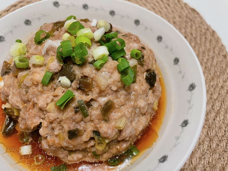 瓜仔蒸肉(超簡單懶人食譜)