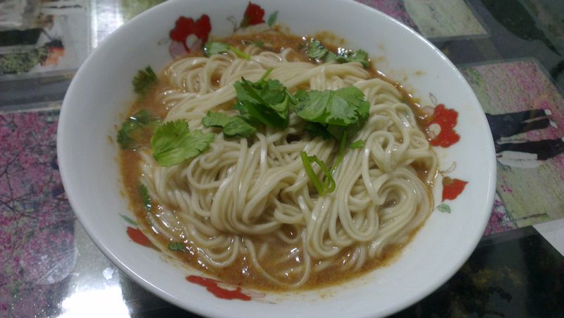麻醬麵～5分鐘搞定