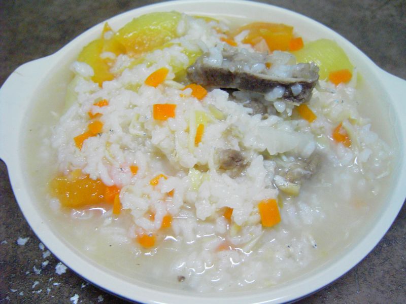 青木瓜排骨粥