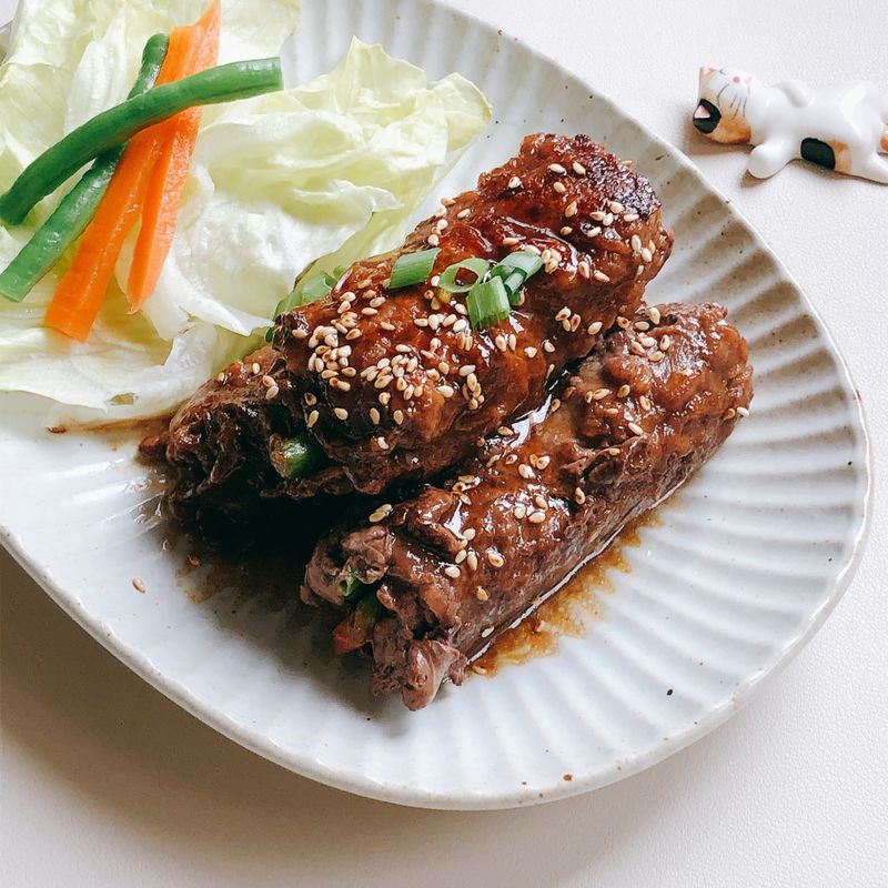 「Negimaki」日式牛肉蔥卷