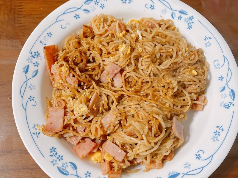 45🍱火腿蛋炒泡麵