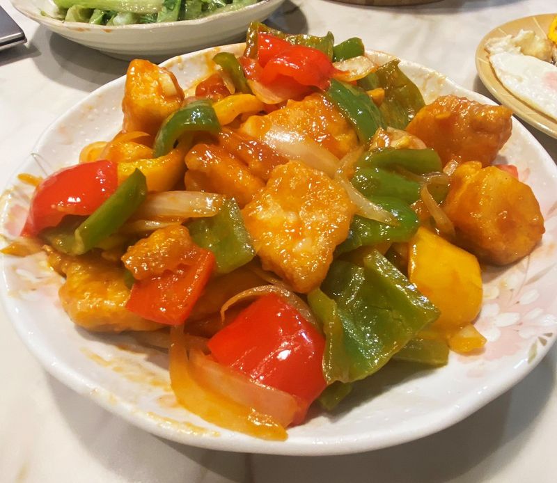 免炸糖醋魚片