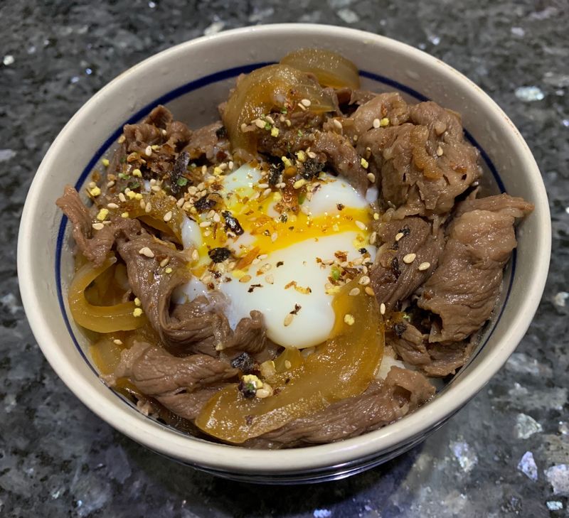 簡易版牛丼