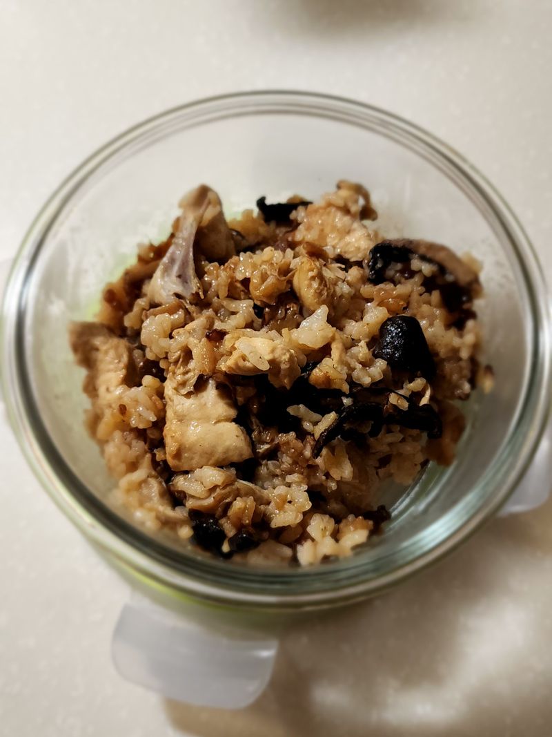 《麻油雞飯》