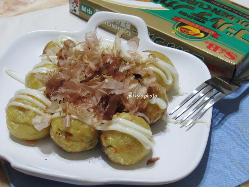 咖哩章魚燒