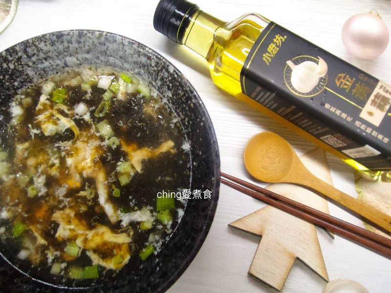 5分鐘-紫菜蛋花湯(快速清冰箱料理)