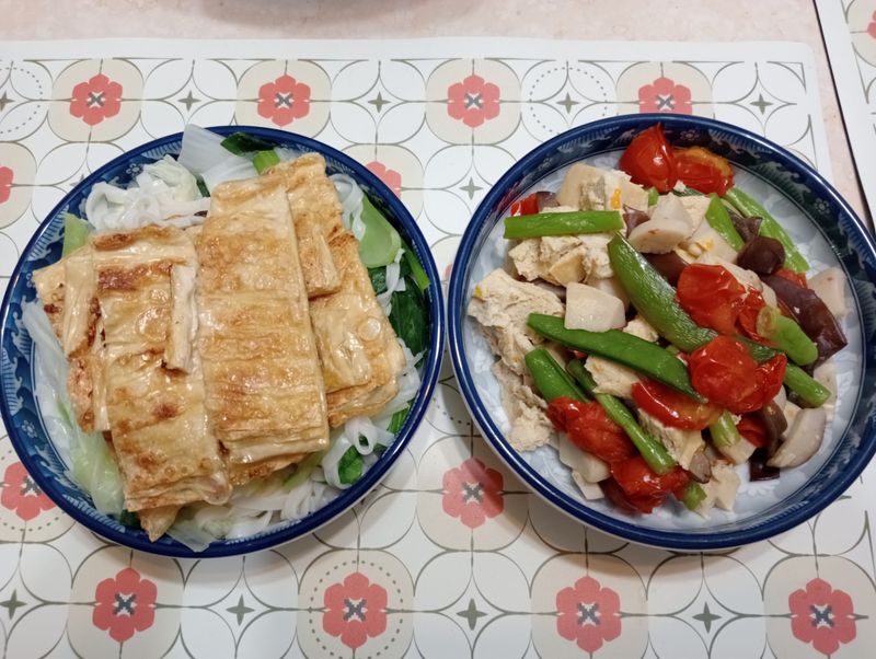 純素G皮麵餐