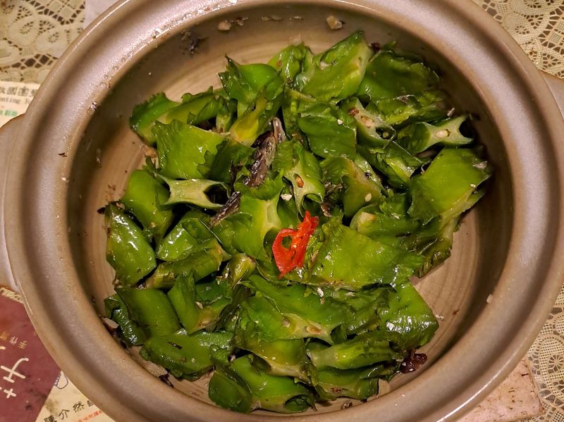 微波版翼豆炒魚乾