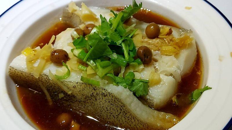 ~樹子蒸鱈魚~
