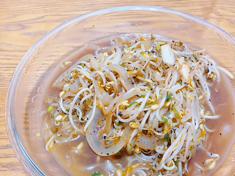 鐵板炒豆芽