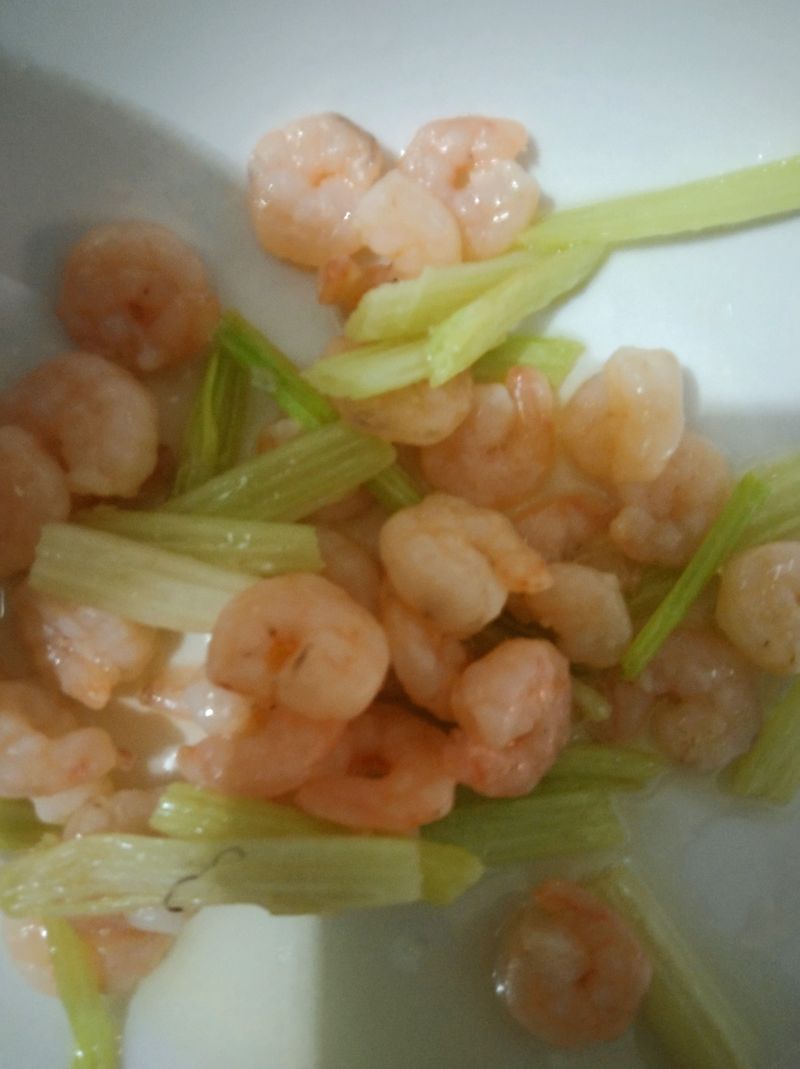 芹菜炒蝦仁