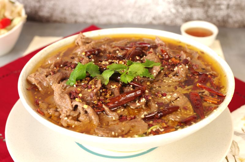 水煮牛肉
