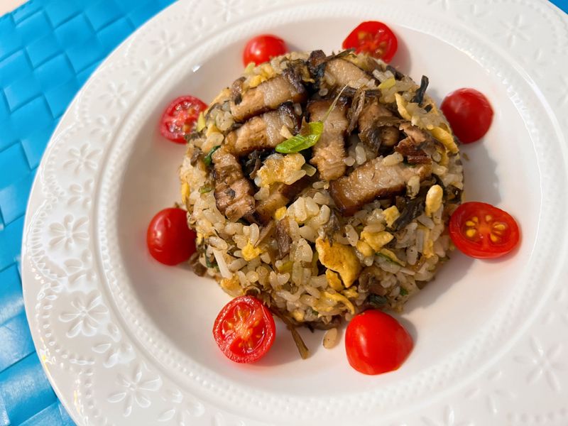 梅干扣肉炒飯