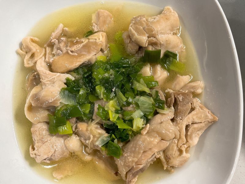 香蔥油雞