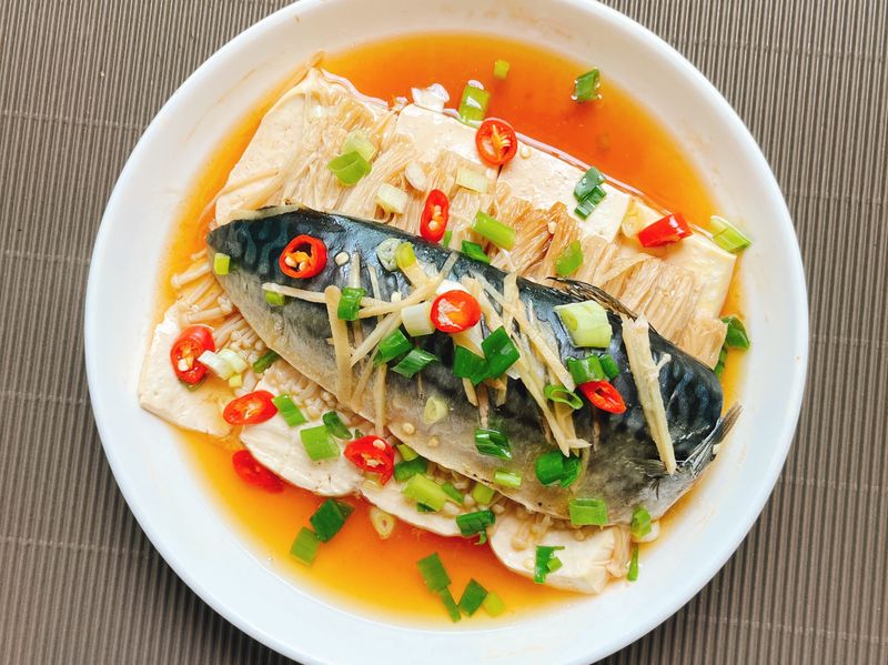 鹹魚蒸豆腐
