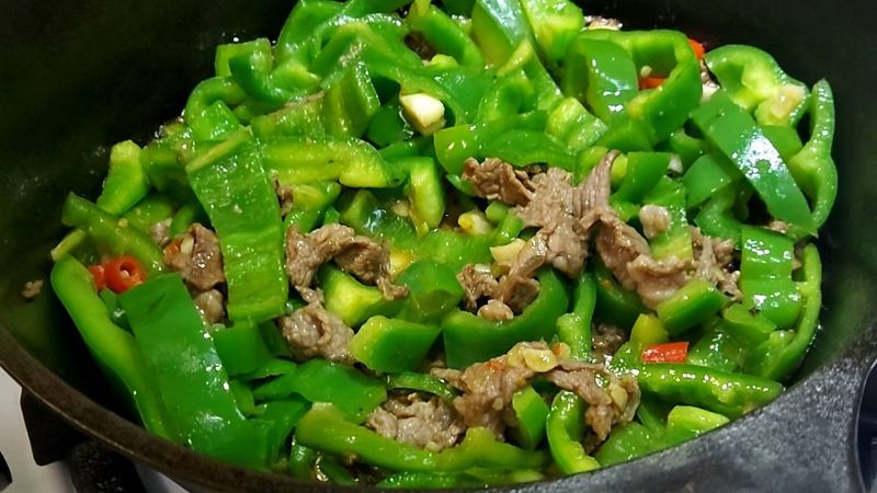 青椒炒牛肉