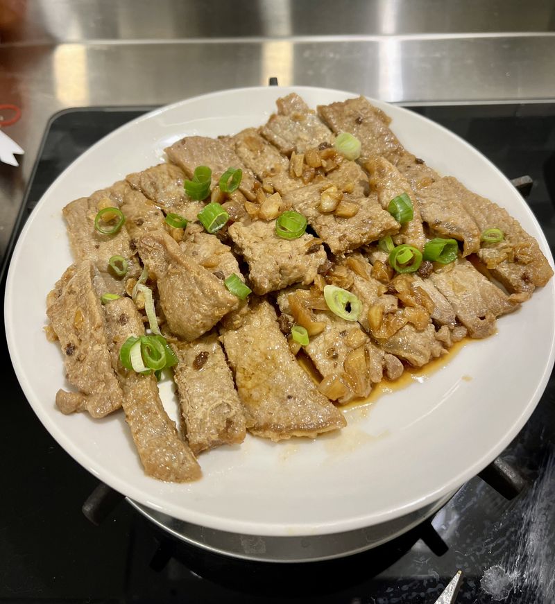 蒜香醬燒豬排