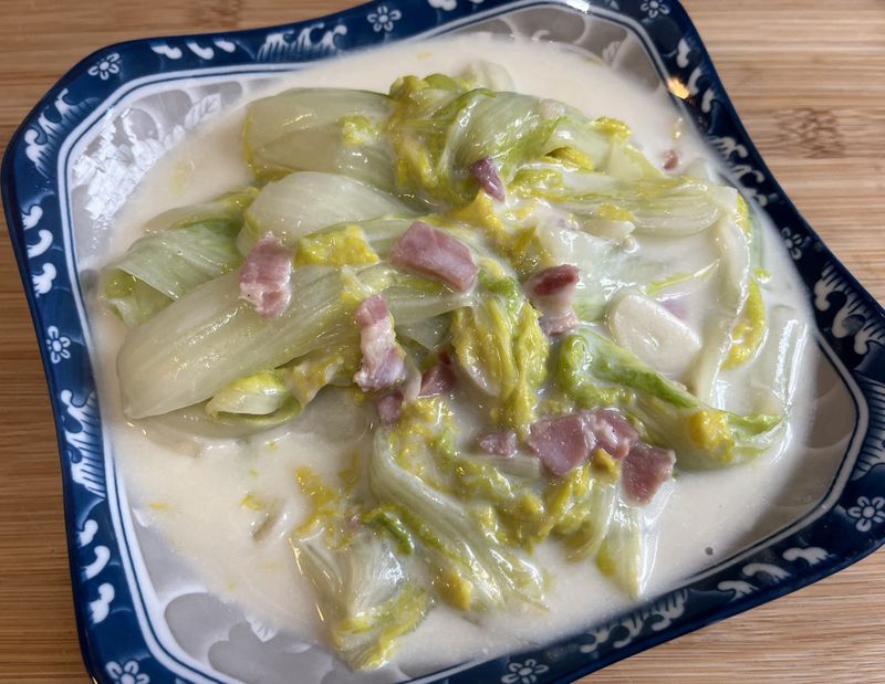 奶油津白