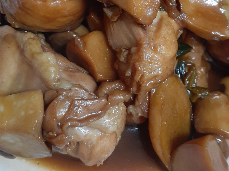 雞肉杏鮑菇