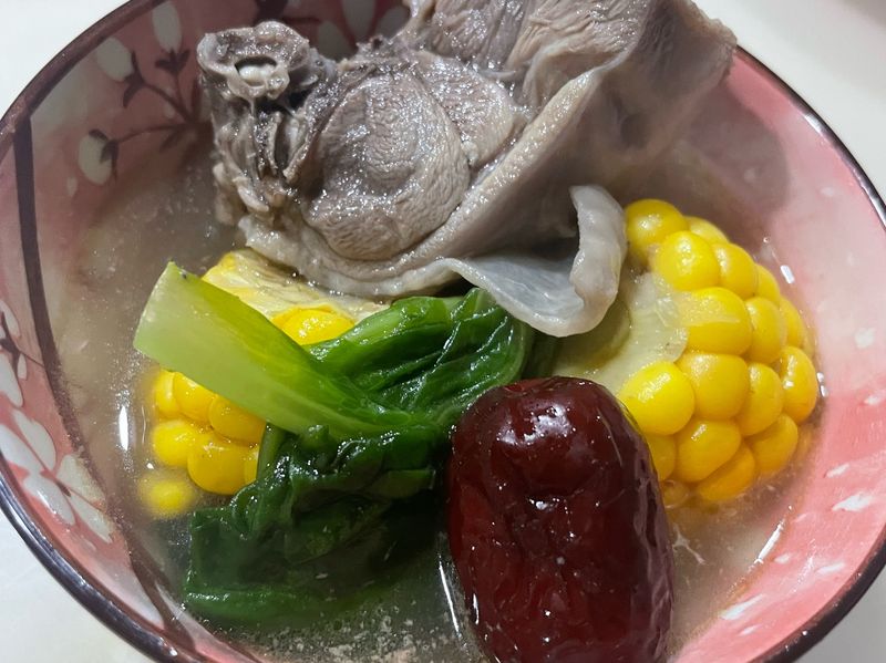 燒酒玉米雞湯