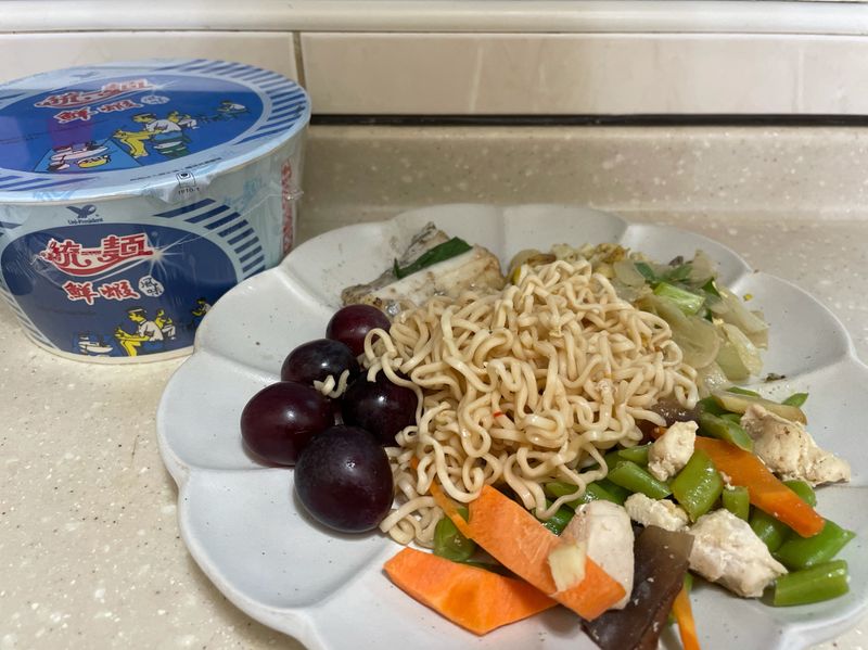 鮮蝦美味麵