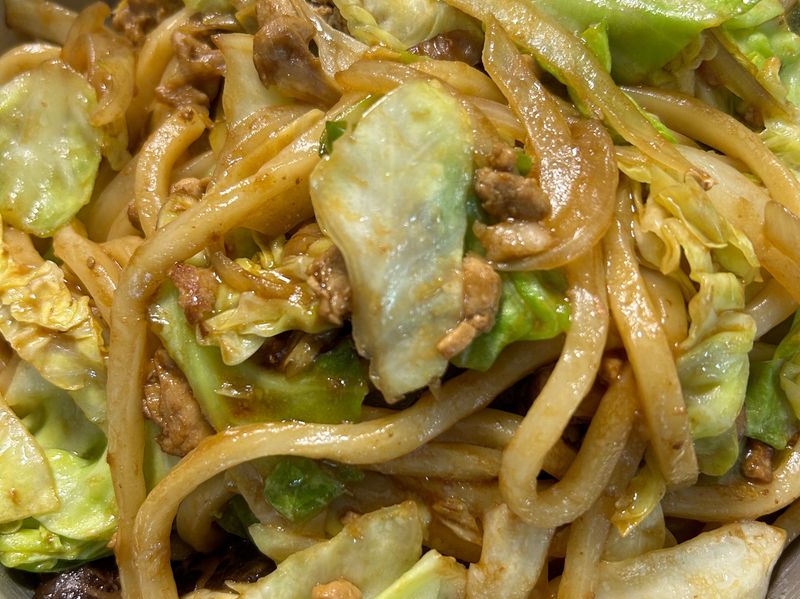 炒烏冬