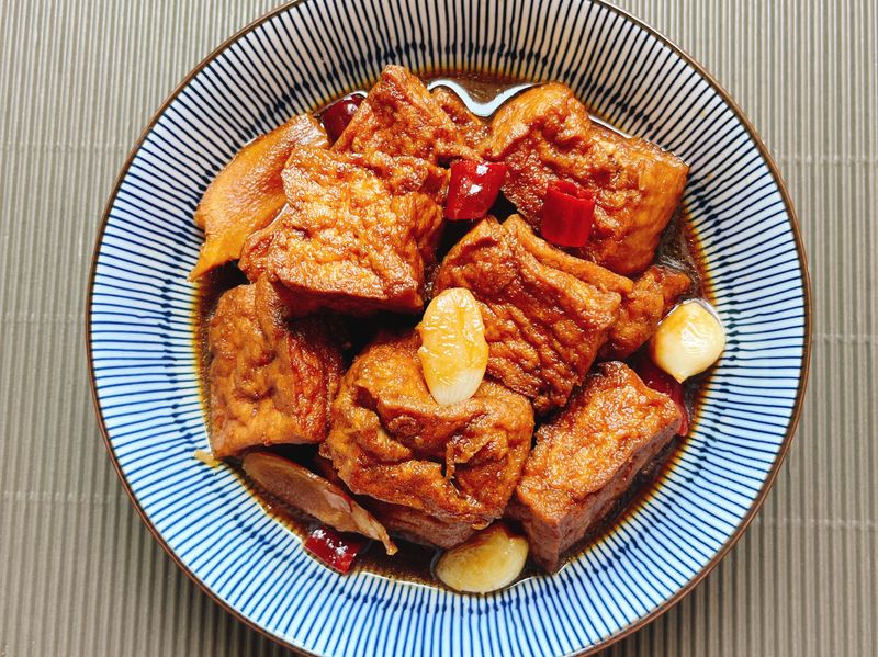 香滷油豆腐