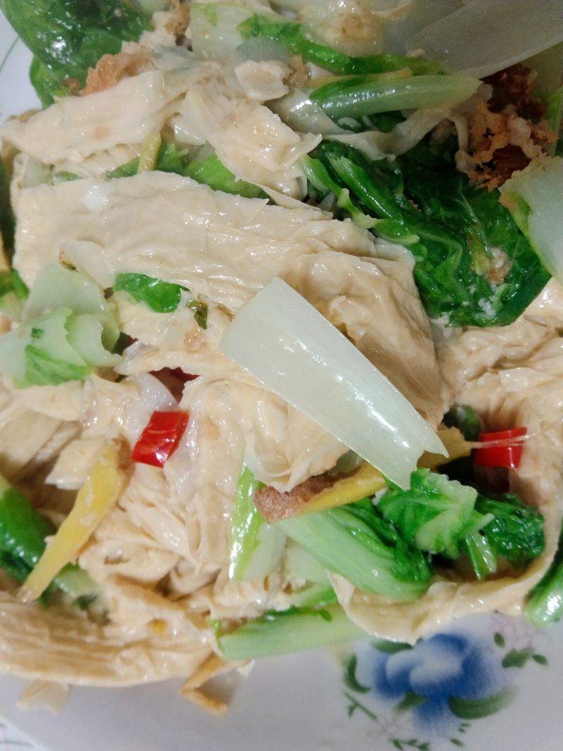 小白菜豆皮