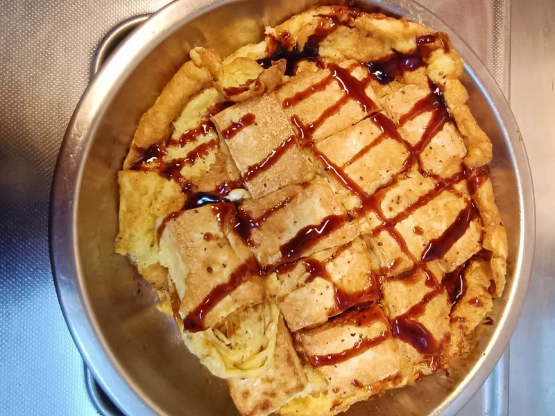 豆腐烘蛋/素