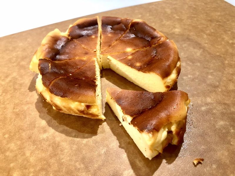 低碳甜點│無糖巴斯克乳酪蛋糕