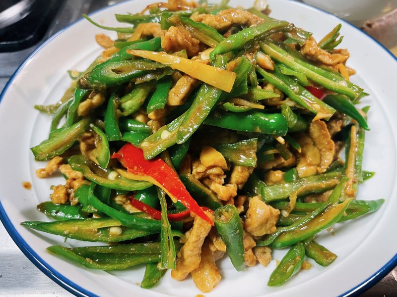 青椒肉絲(川)