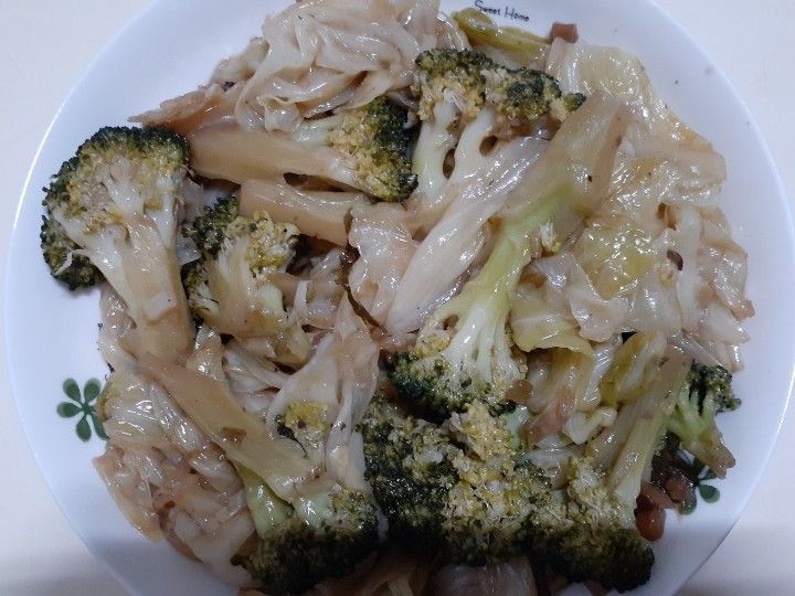 我的家常菜~蜜汁高麗菜花椰菜