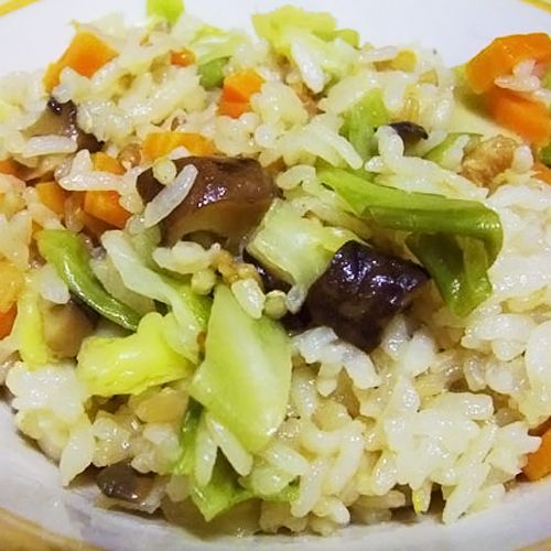 高麗菜省錢料理》高麗菜飯