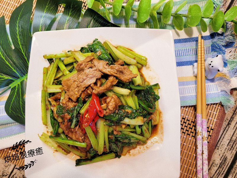 沙茶炒牛肉