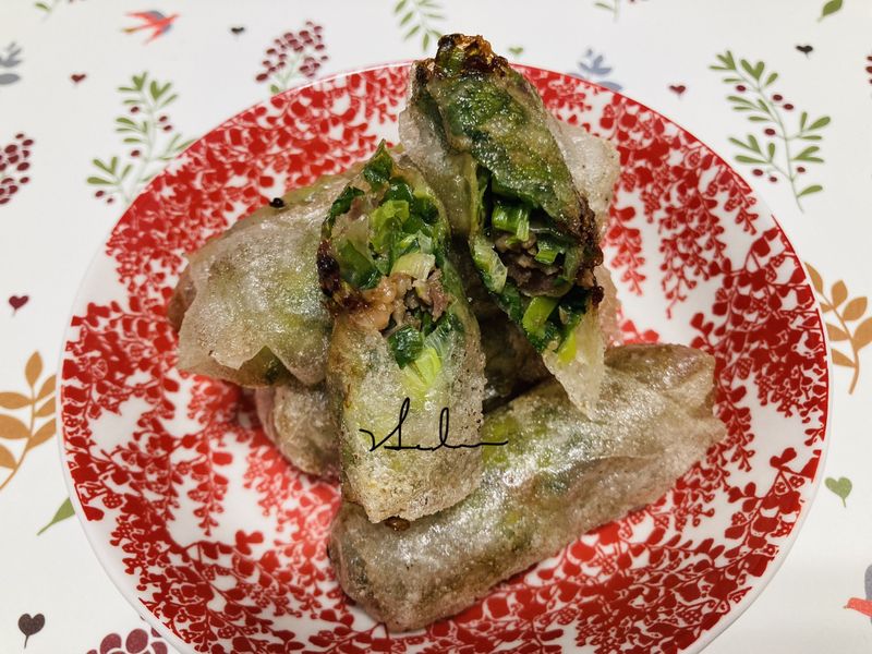 牛肉蔥卷/點心