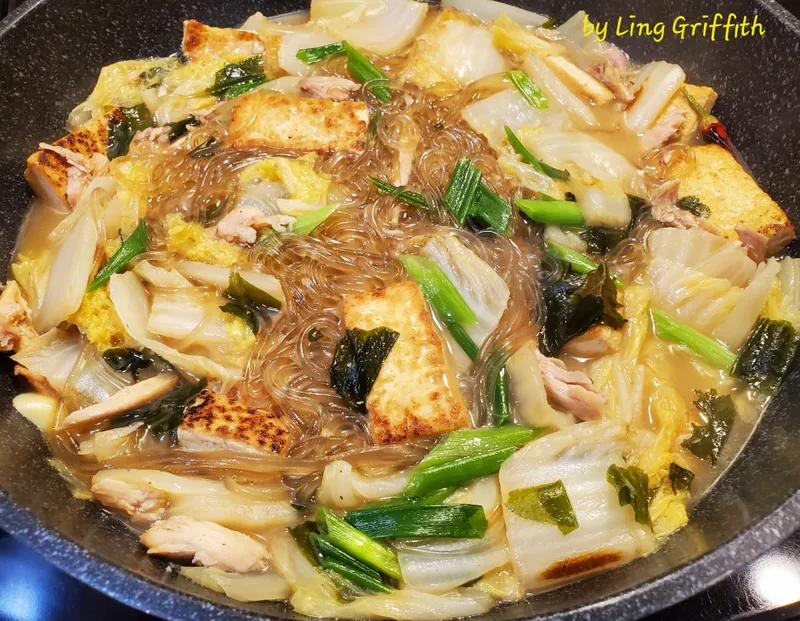 白菜豆腐煲