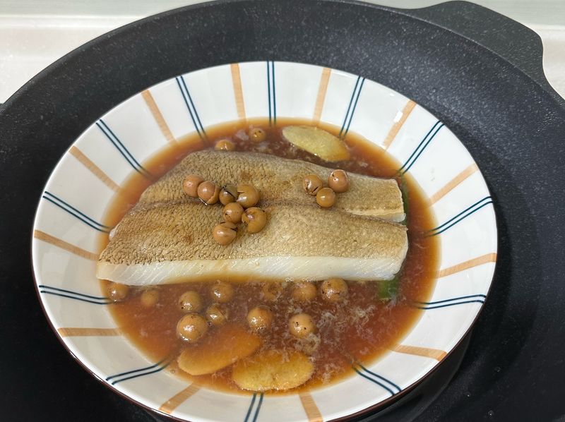破布子蒸鱈魚