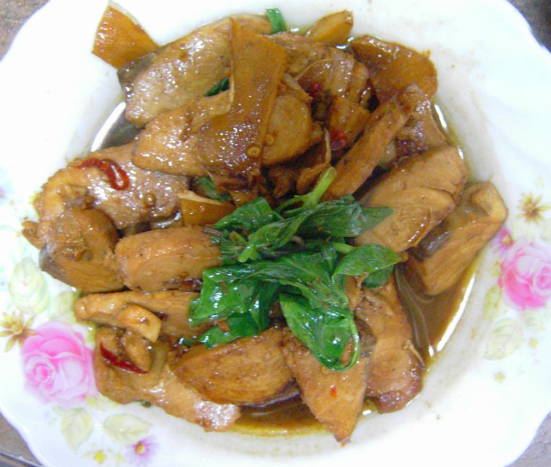 塔香魚片