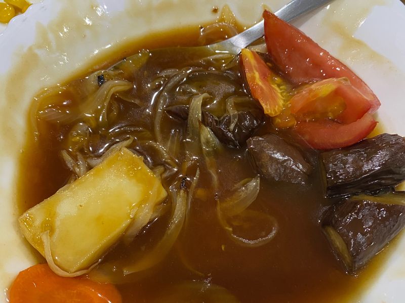 蔬菜燴黑醋