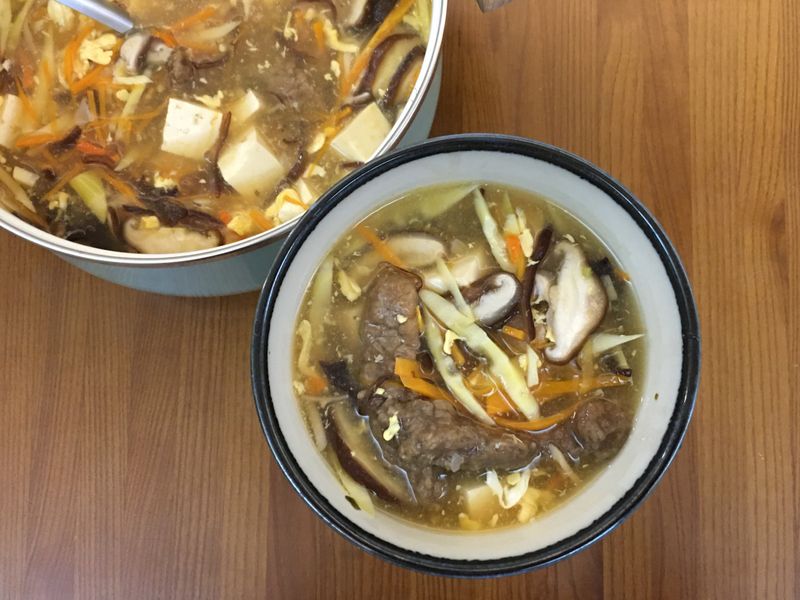 速成肉羹湯