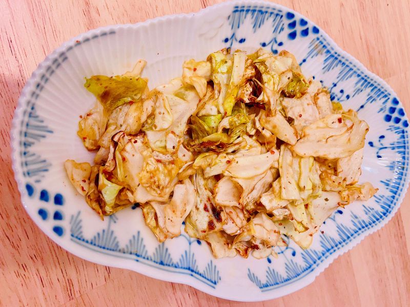 氣炸高麗菜