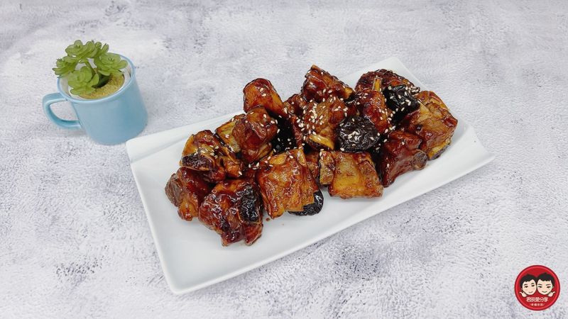 梅香蜜汁排骨~萬用鍋食譜