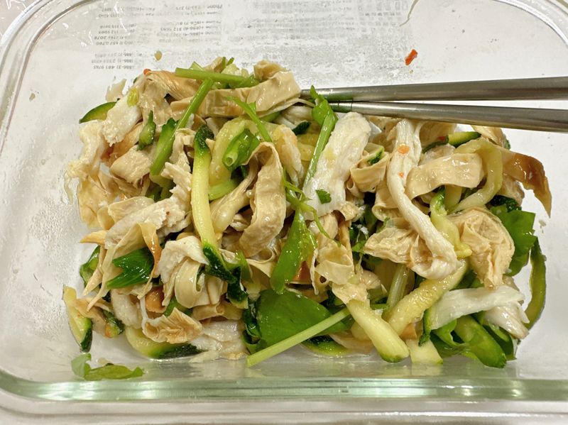 煙燻豆包