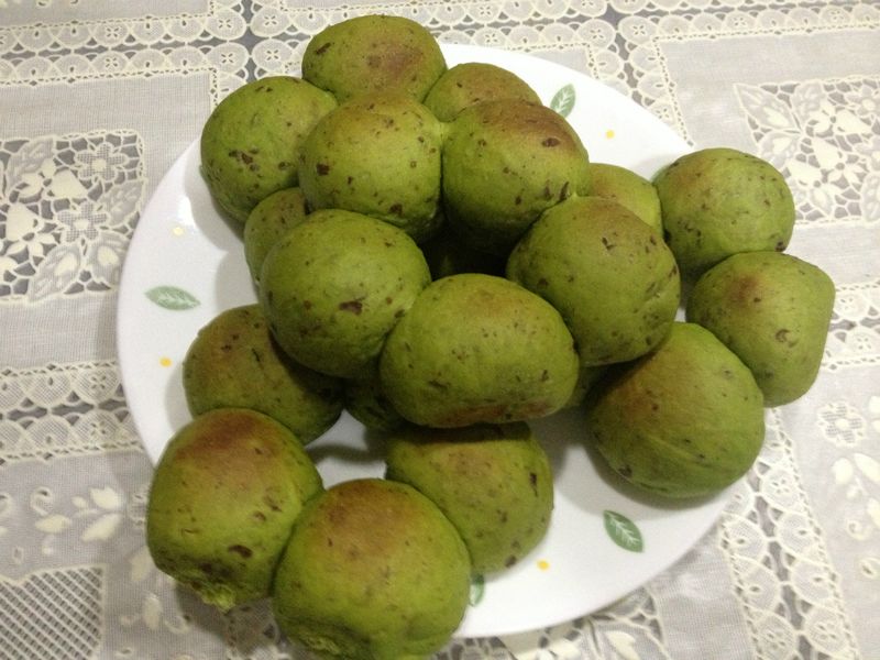 抹茶紅豆皇冠